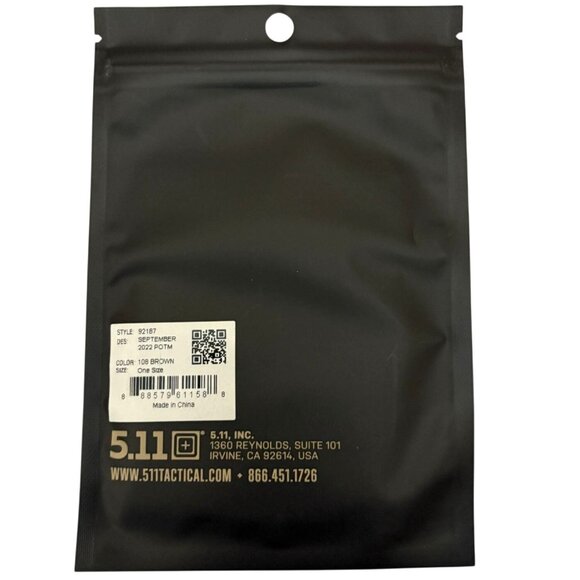 5.11 Tactical P.O.T.M. Always Be Ready Patch #511105 SEPT 2022 POTM - Picture 2 of 2